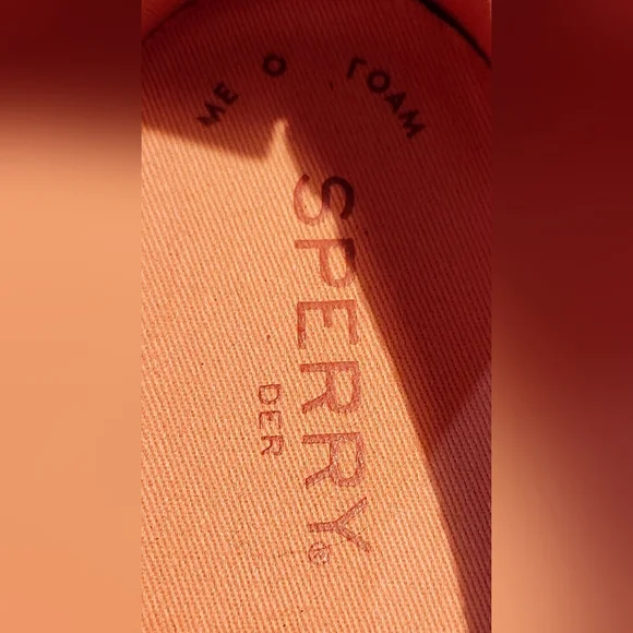 Sperry Pink Canvas Sneakers - Picture 3 of 10